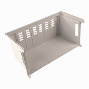 Hvid skuffe til fryser fra Blomberg, Beko, Gram, Teka, Smeg og andre mærker.